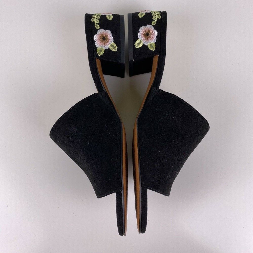 Franco Sarto Temptest Emroidered Mule Sandal